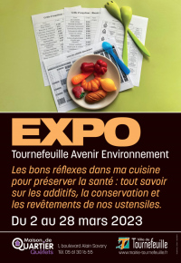 Exposition de Tournefeuille Avenir Environnement - Du 2 au 28 mars