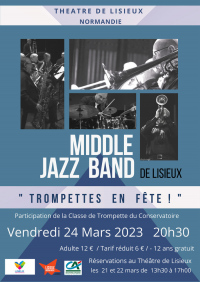 Concert du Middle Jazz Band : Trompettes en Fête