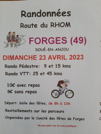 La route du RHOM (Respirer - Humer - Observer - Marcher) 23 avril 2023