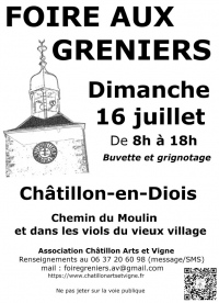 Foire aux Greniers de Châtillon-en-Diois