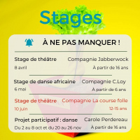 Stage de théâtre – Compagnie La course folle