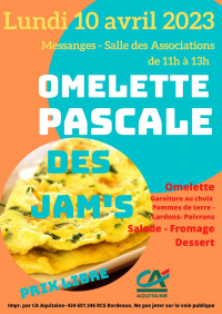 L'omelette pascale des JAM'S