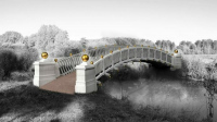 Inauguration du Pont aux boules d'or