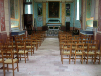 Visite d'une chapelle construite au moment de la Révolution française
