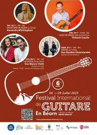 Festival International de guitare en Béarn 2023