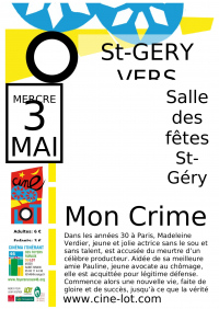 Ciné-Lot : "Mon crime"