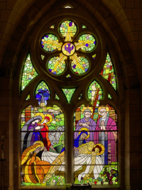 Découvrez les beautés Art déco d'une église et son fameux vitrail de René Crevel