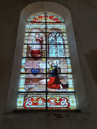 Découvrez l’histoire de Jeanne d’Arc à travers des vitraux