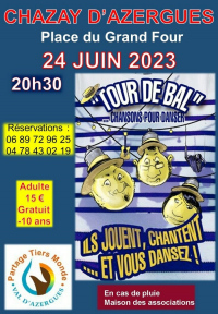 Concert "Tour de Bal " à Chazay d'Azergues