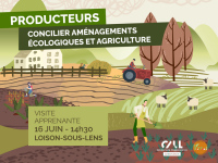 « Comment concilier les aménagements écologiques 🌳🪵🎋 et l’agricultures 🌾🌻»