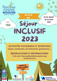 Séjour Inclusif 2023
