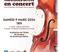 Concert de l'Orchestre à Cordes Nord Deux-Sèvres