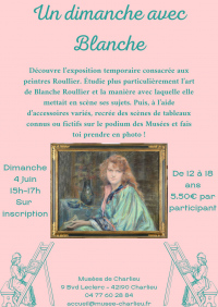 Atelier pour adolescents "Un dimanche avec Blanche" - Musées de Charli