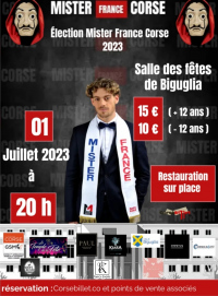 Mister France Corse 2023