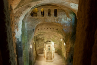 Découverte d'une église souterraine « monolithe » du Moyen Âge