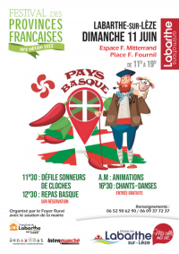 Festival des provinces françaises - Pays Basque