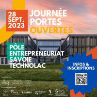 Journées portes ouvertes Pôle Entrepreneuriat Savoie Technolac