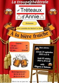 "A la bière fraîche" interprétée par Les Tréteaux d'Annie