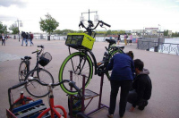 Atelier de petites réparations vélo avec Récup'R