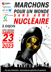 Dijon marche pour un Monde sans arme nucléaire !
