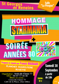 Soirée "Starmania et années 80"