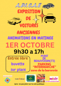 Exposition voitures anciennes