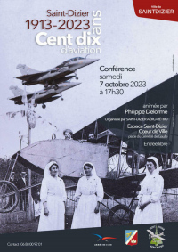 Conférence Saint-Dizier 1913-2023 - 110 ans d'aviation