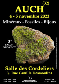 3e SALON Minéraux Fossiles Bijoux