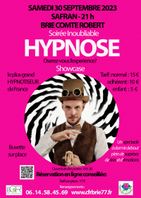 Spectacle d'hypnose