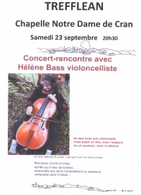 Un concert- rencontre avec   Hélène bass   violoncelliste