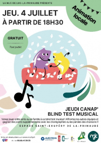 JEUDI CANAP' : Blind Test musical