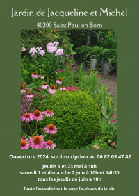 Visite guidée "Le jardin de Michel et Jacqueline"
