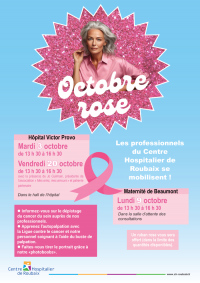 Octobre Rose au CH Roubaix