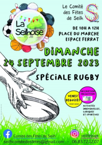 La Seilhoise - Spéciale Rugby - Dimanche 24 septembre