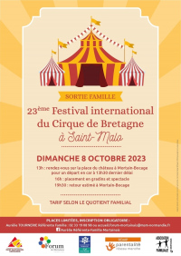 [Sortie] 23ème festival international du Cirque de Bretagne
