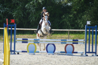 Concours de saut d'obstacles, dressage et equifun poney et cheval