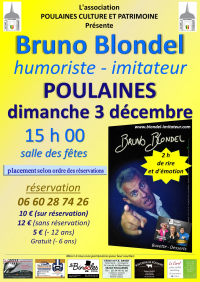 Bruno Blondel Chanteur Imitateur Humoriste