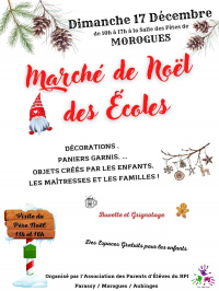Marché de Noël des écoles du RPI Parassy Morogues et Aubinges