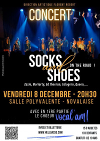 Concert Socks And Shoes & Vocal'am ! à Novalaise