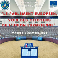 Formation « Le Parlement européen, voix des citoyens de l’Union européenne »