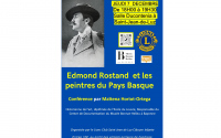 Conférence "Edmond Rostand et les peintres du Pays Basque" organisée par le Lion