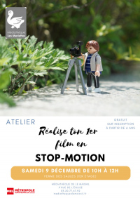 Réalise ton 1er film en Stop-motion