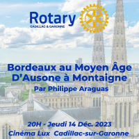 Conférence : Bordeaux au Moyen-Âge