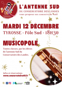 Concert "Musicopole" de Noël