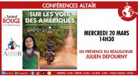 Conférence Altaïr - Sur les voix des Amériques