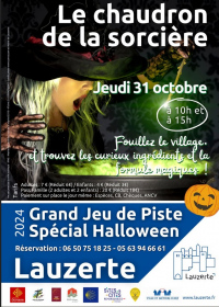 Jeudi 31 Octobre - Jeu de piste spécial halloween - Le chaudron de la