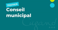 Conseil Municipal de Cugand - avril 2024