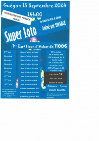 Super LOTO animé par Solange, plus de 4400€ de lot bons d'achat