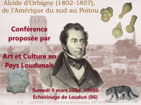 Conférence "Alcide d'Orbigny (1802-1857) de l'Amérique du sud au Poitou"