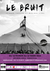 Le Bruit, spectacle de cirque à Bordeaux